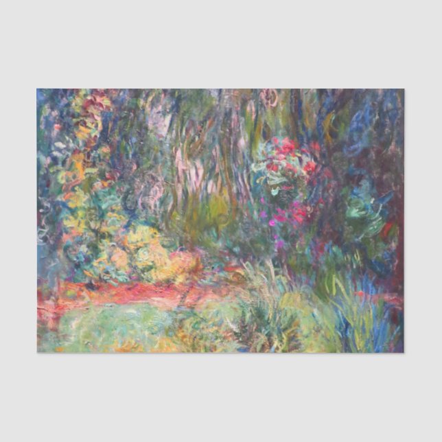 Papier Mousseline Monet Water Lily Pond (Recto)