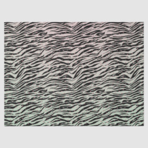 Papier Mousseline Monnaie Noire Zèbre Imprimer Points Glitzy Ombre