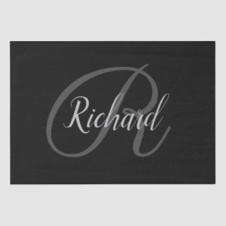 Papier Mousseline Monogramme