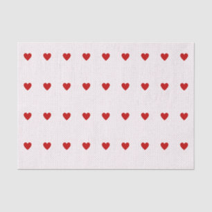 Papier Mousseline Monogramme d'Arrière - plan blanc bleu Polka perso