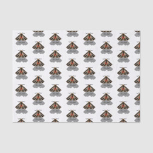 Papier Mousseline Monogramme de la teigne de tigre tribale