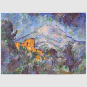Papier Mousseline Mont Sainte-Victoire, Paul Cezanne