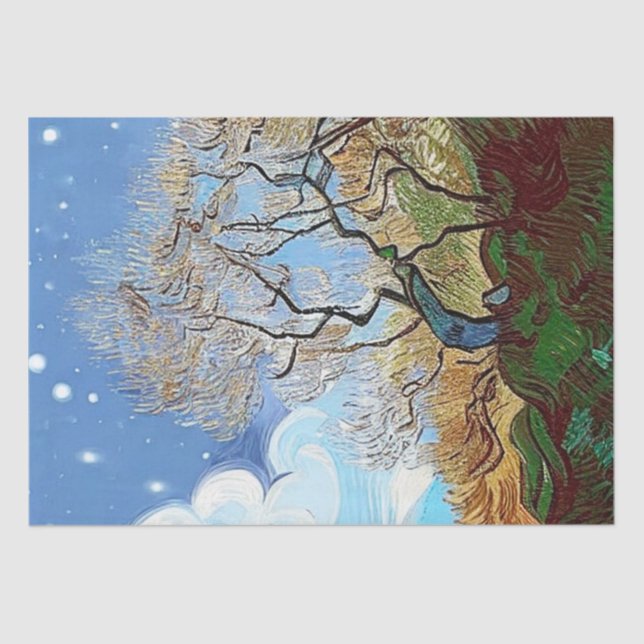 PAPIER MOUSSELINE MONTAGNE BIEN (Recto)