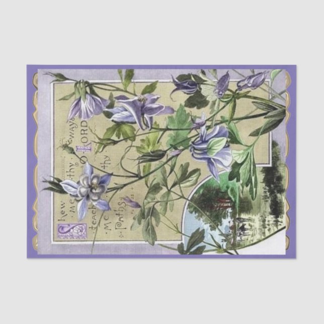 Papier Mousseline Montrez-moi Thy manière (Recto)