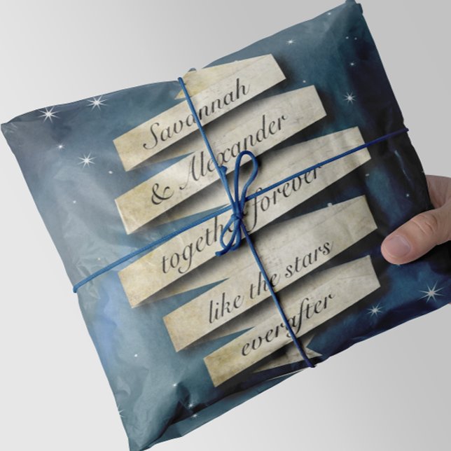 Papier Mousseline Moody Night Sky toujours après comme les étoiles (Créateur téléchargé)