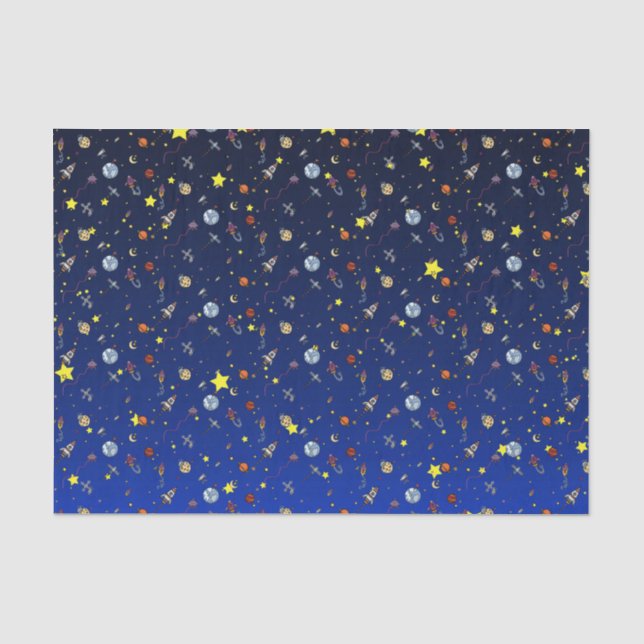 Papier Mousseline Moon Adventure (Recto)