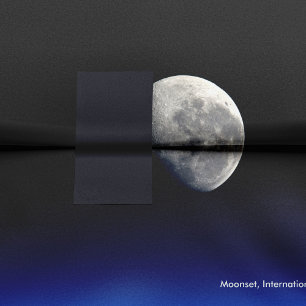 Papier Mousseline Moonset, Station spatiale internationale, Découpag