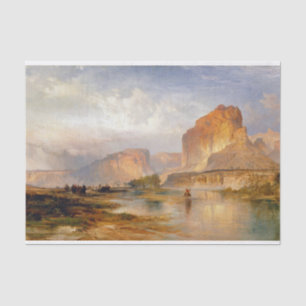 Papier Mousseline Moran falaises de Green River Peinture