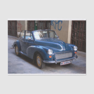 Papier Mousseline Morris Minor Convertible Tourer