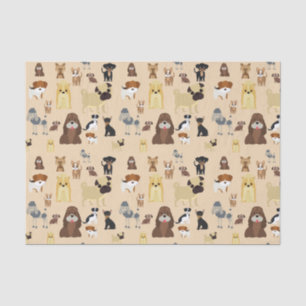 Papier Mousseline motif