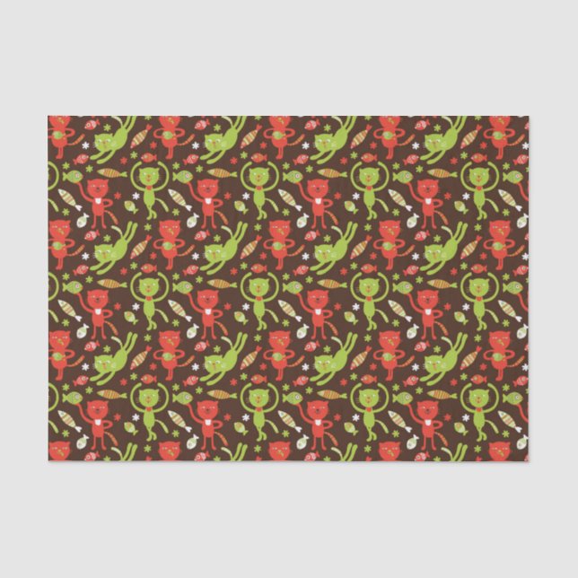 Papier Mousseline motif (Recto)