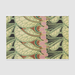 Papier Mousseline Motif #1 de Nouveau d'art
