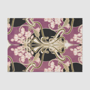 Papier Mousseline Motif #2 de Nouveau d'art