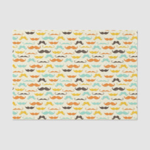 Papier Mousseline Motif 3 de moustache