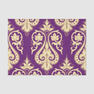 Papier Mousseline Motif 4 de damassé