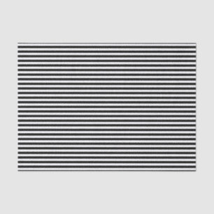 Papier Mousseline Motif à rayures noir et blanc étroit