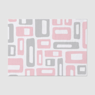 Papier Mousseline Motif Abstrait moderne du milieu du siècle