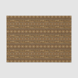 Papier Mousseline Motif africain de peau de guépard