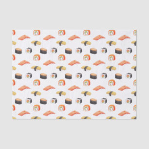 Papier Mousseline Motif alimentaire japonais Sushi