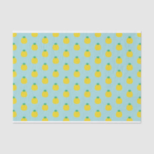 Papier Mousseline Motif ananas