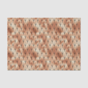 Papier Mousseline Motif Art déco or rose et diamants noirs