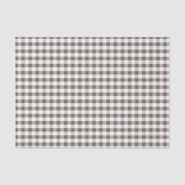 Papier Mousseline Motif Brown de nappe (Recto)