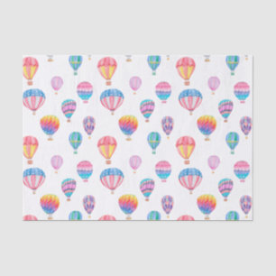 Papier Mousseline Motif chaud de ballon à air
