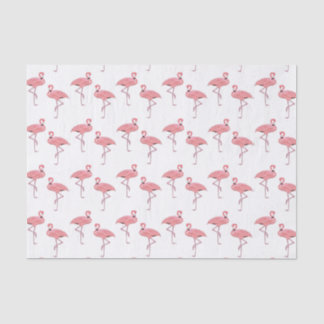 Papier Mousseline Motif classique flamant rose
