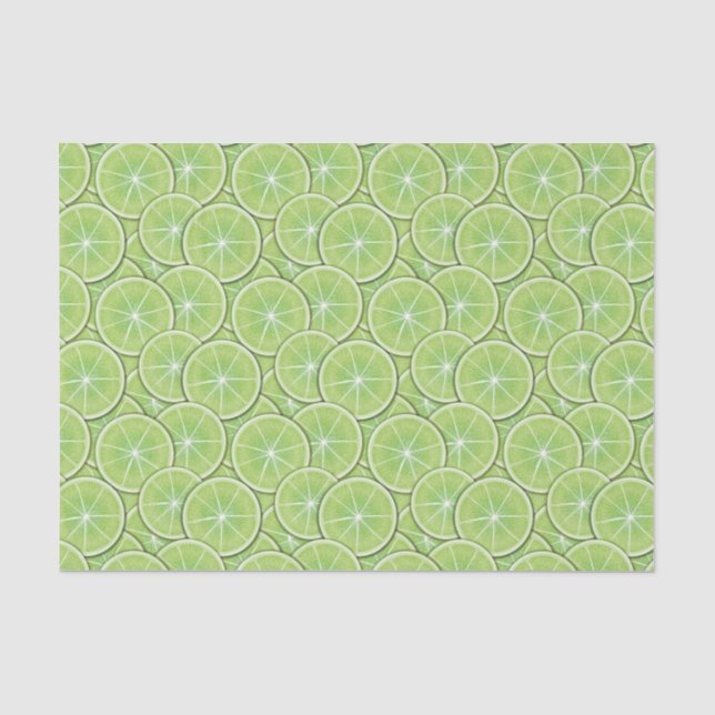 Papier Mousseline Motif d'agrume (Recto)