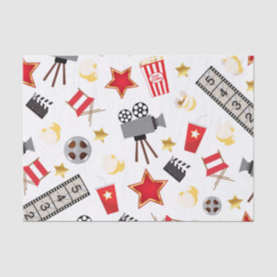 Papier Mousseline Motif d'amant de film
