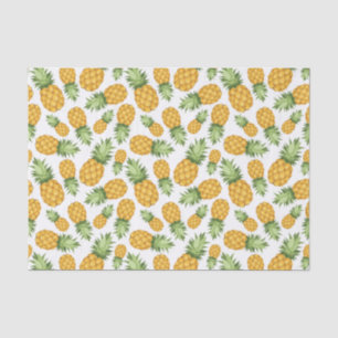 Papier Mousseline Motif d'ananas de bande dessinée