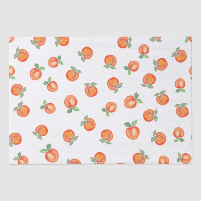 Papier Mousseline Motif d'aquarelle douce (Recto)