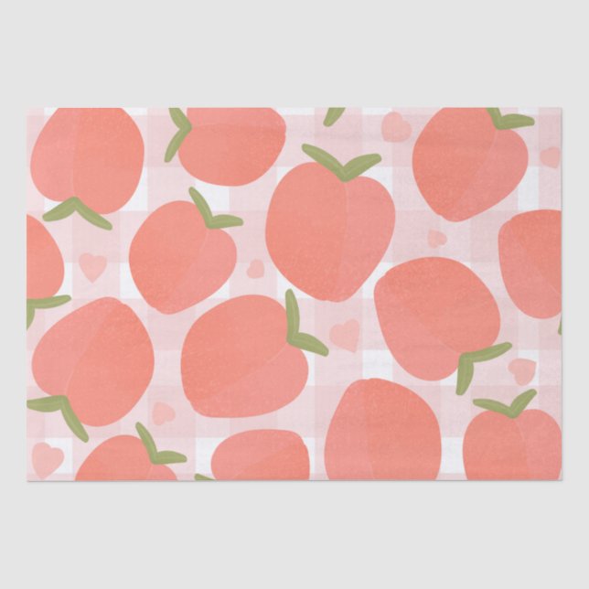 Papier Mousseline Motif d'aquarelle douce (Recto)