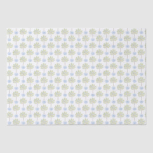 Papier Mousseline Motif d'aquarelle élégant pour citron et arbre opi