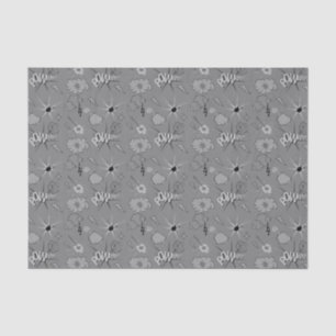Papier Mousseline Motif de bandes dessinées Retro Grey