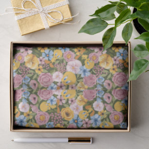 Papier Mousseline Motif de broderie florale TWEETY™