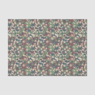 Papier Mousseline Motif de camouflage de chien