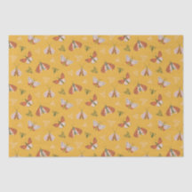 Motif de chou de lépi dessiné main