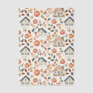 Papier Mousseline Motif de chute de couleur muet