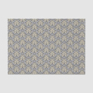 Papier Mousseline Motif de damassé
