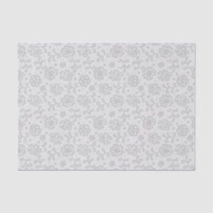 Papier Mousseline Motif de dentelle, cru 1 de fleur