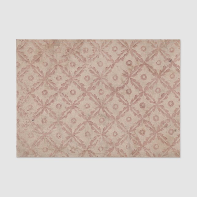 Papier Mousseline Motif de feuilles de découpage (Recto)