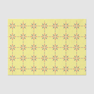 Papier Mousseline motif de flocon de neige 2023