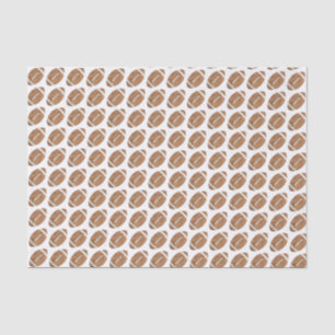 Papier Mousseline Motif de football aquarelle