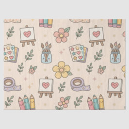 Papier Mousseline Motif de fournitures scolaires pour enseignant pas