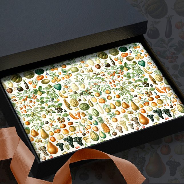 Papier Mousseline Motif de fruits de l'Adolphe Millot (Créateur téléchargé)