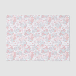Papier Mousseline motif de kawaii avec le griffonnage
