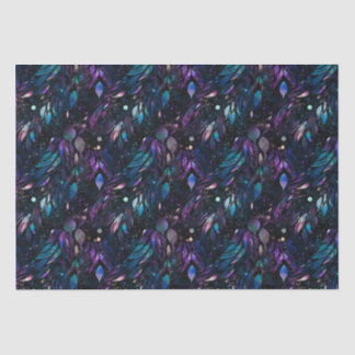 Papier Mousseline Motif de la Parties scintillant Goth Boho Tissus