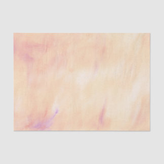 Papier Mousseline Motif de marbre rose d'aquarelle de pêche