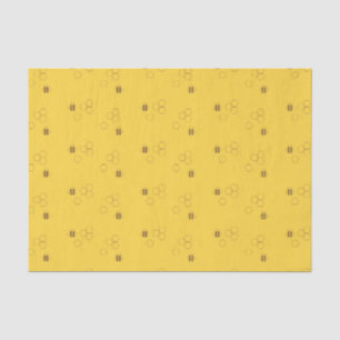 Papier Mousseline Motif de nid d'abeilles d'abeille